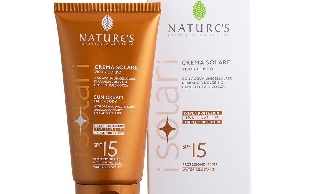 CREMA SOLARE Viso Corpo SPF 15 NATURE’S