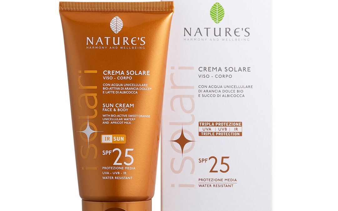 CREMA SOLARE Viso Corpo SPF 25 NATURE’S