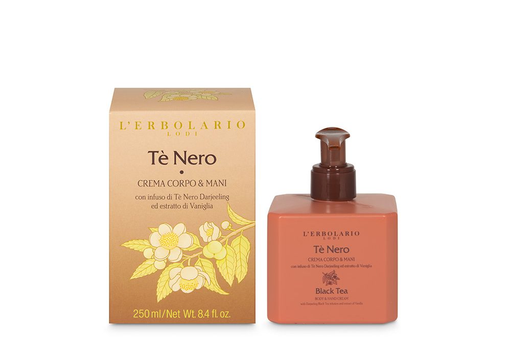 TE’ NERO CREMA CORPO E MANI L’ERBOLARIO